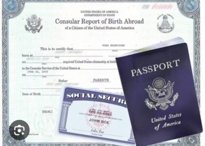 Consular Report of Birth Abroad (CRBA) Embassy & Consulates in Pakistan