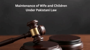Maintenance of Wife and Children Under Pakistani Law