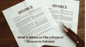 File a Khula or Divorce