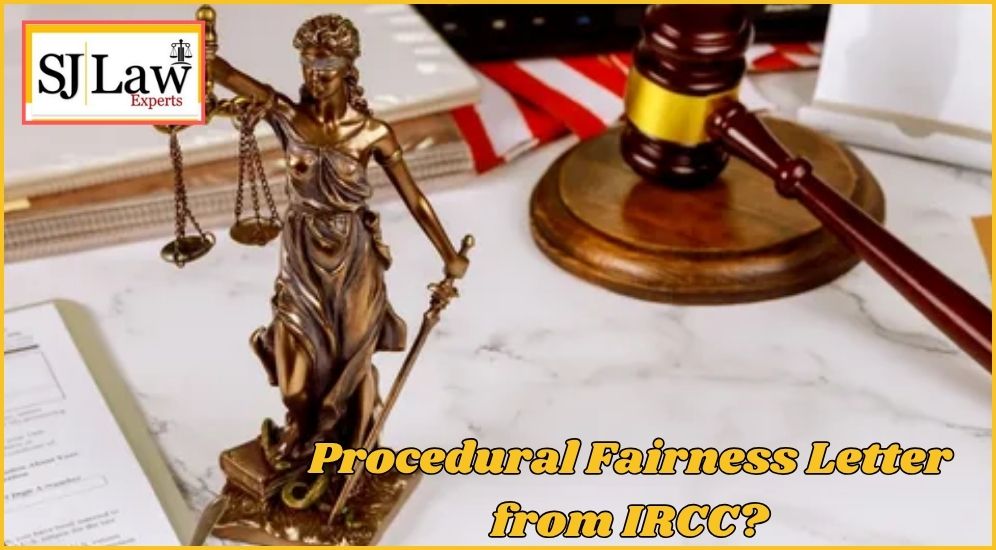 Procedural Fairness Letter from IRCC