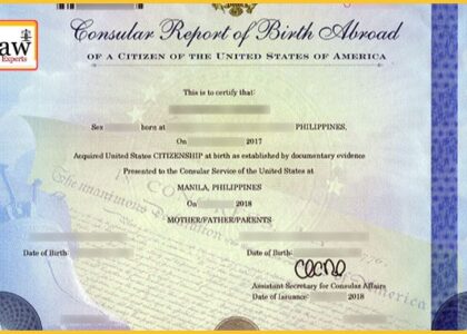 USCIS and CRBA Applications Together in Pakistan