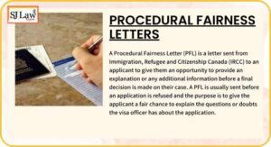 Procedural Fairness Letter
