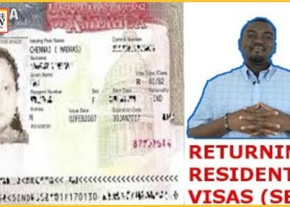 SB-1 Returning Resident Visa from Pakistan