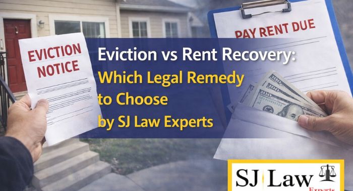 eviction vs rent recovery