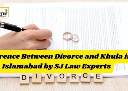 Difference Between Divorce and Khula in Islamabad