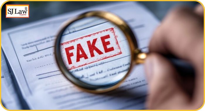 PFL for Fake Documents: What to Do Immediately Guide by SJ Law Experts