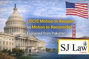 USCIS Motion to Reopen vs Motion