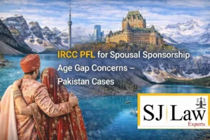 IRCC PFL for Spousal Sponsorship
