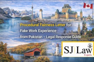Procedural Fairness Letter