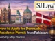 Denmark Residence Permit from Pakistan
