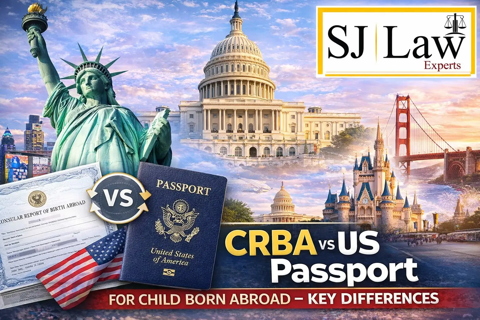 CRBA vs US Passport Child Born Abroad