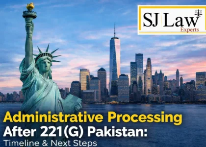 Administrative Processing After 221(g) Pakistan