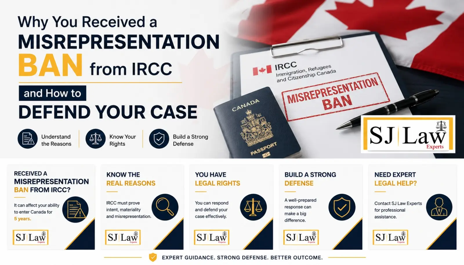Why You Received a Misrepresentation Ban from IRCC and How to Defend Your Case