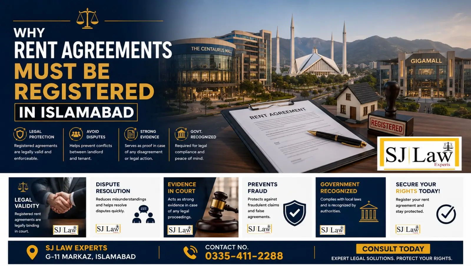 Why Rent Agreements Must Be Registered in Islamabad