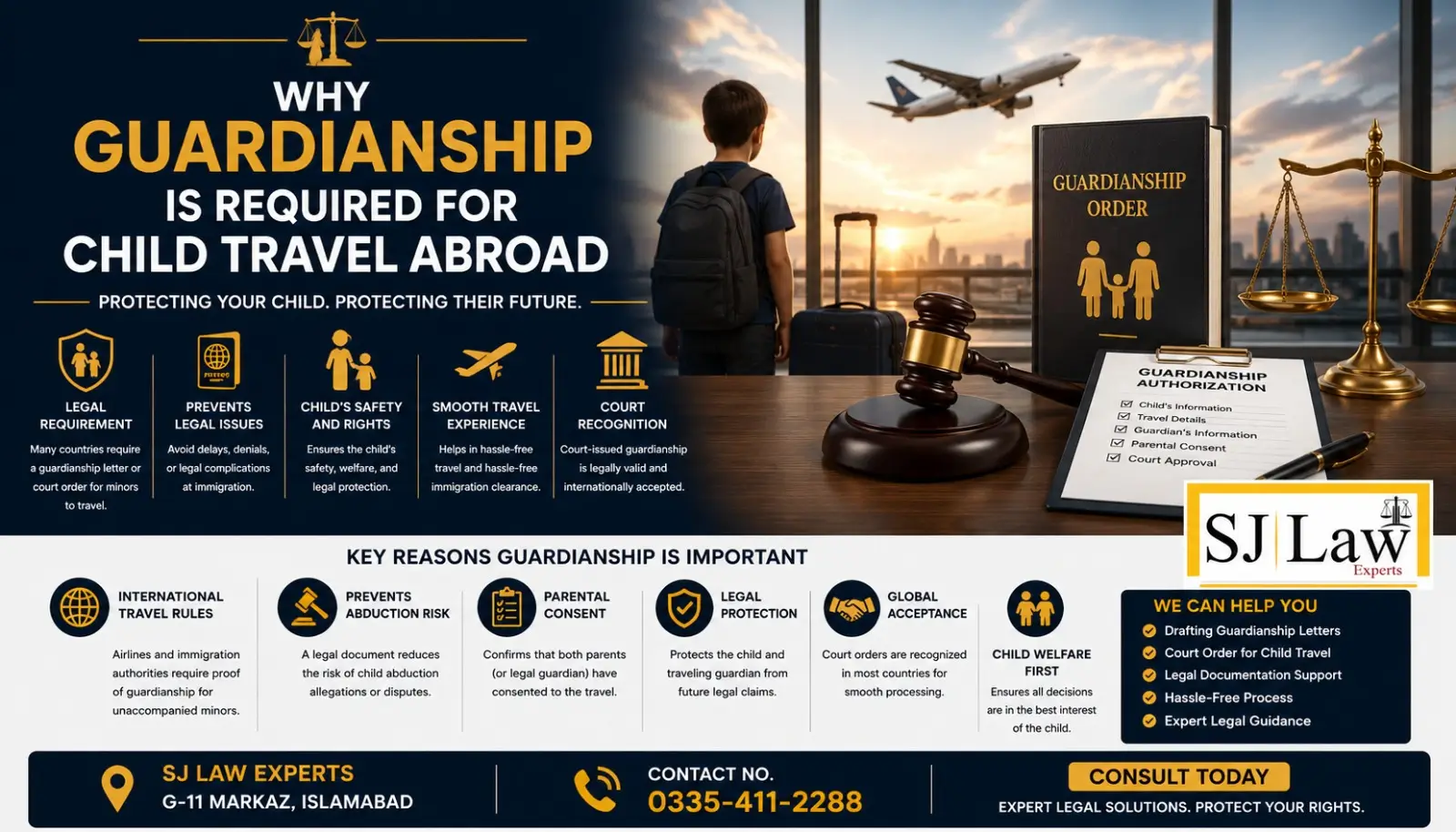 Why Guardianship Is Required for Child Travel Abroad