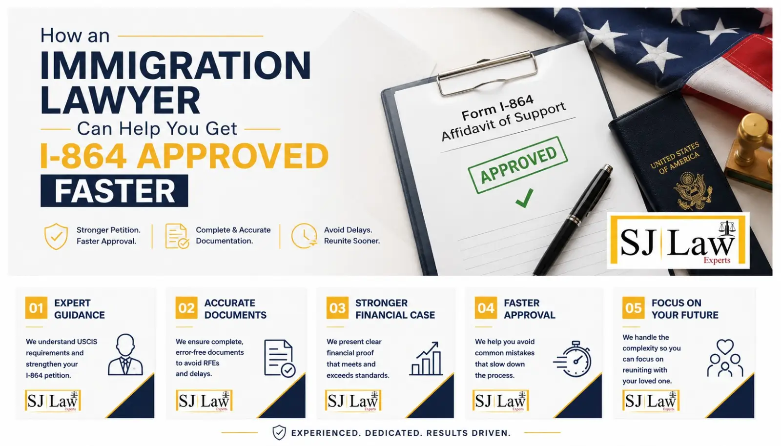 How an Immigration Lawyer Can Help You Get I-864 Approved Faster